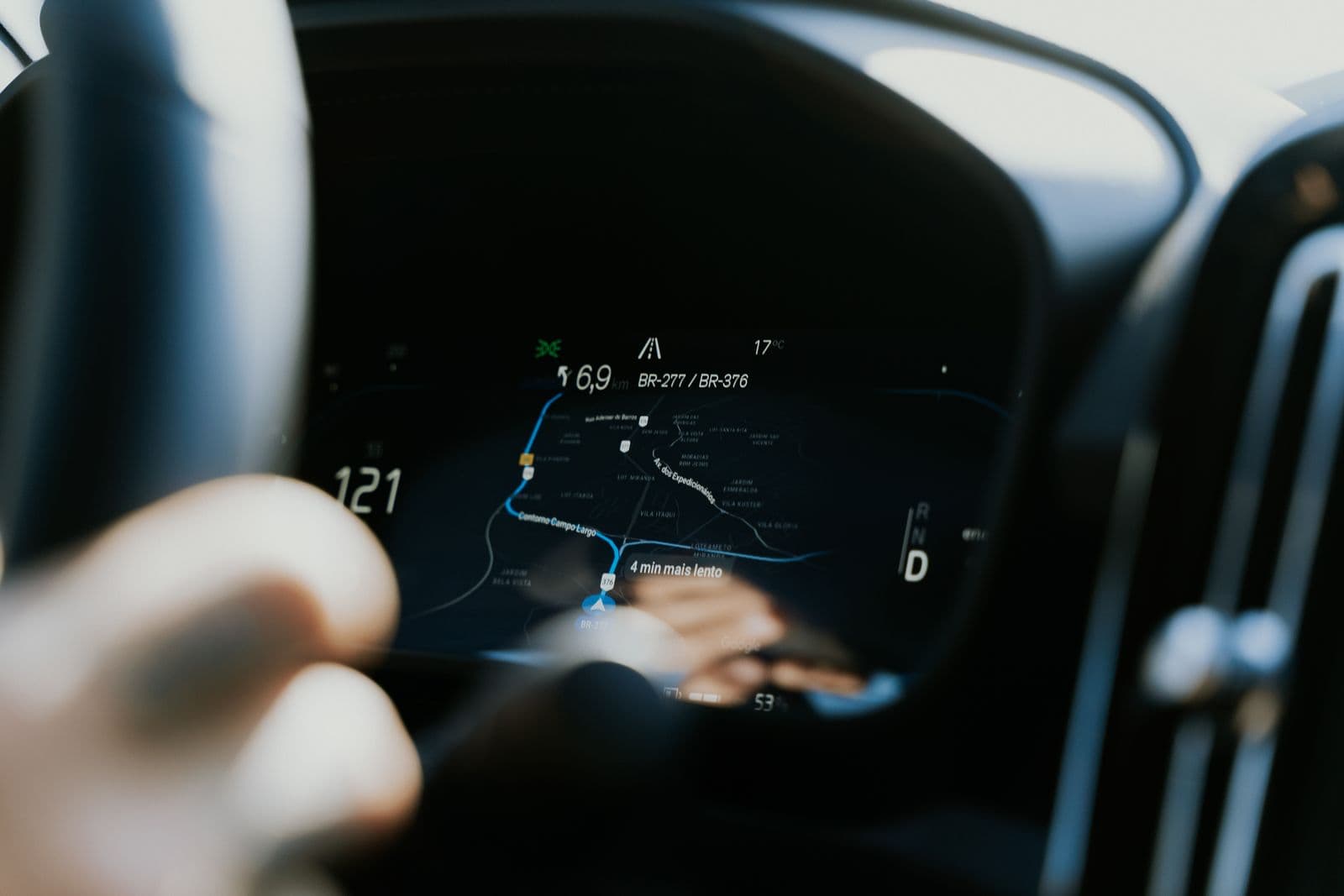 Live GPS navigation and route tracking